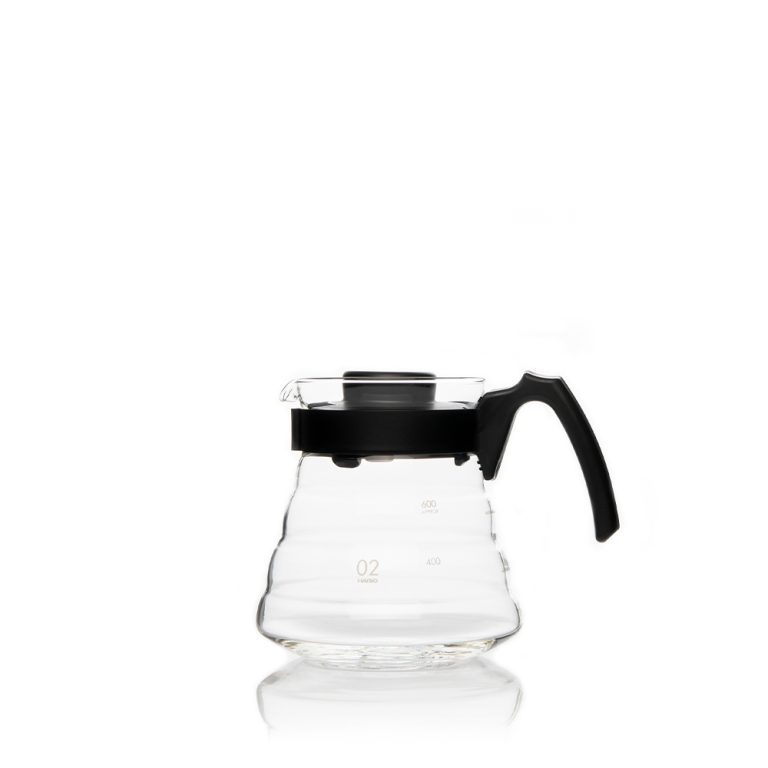 Hario 4977642020955 starterset koffie 4-delig, glas, 600 milliliter, zwart, 17, 3 x 24, 5 x 13 cm
